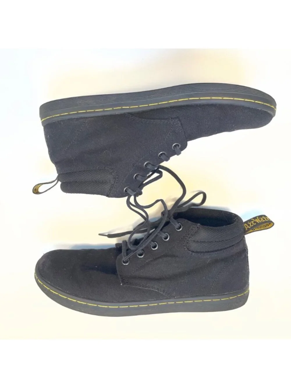 Dr. Marten's Women's Black Belmont Sneakers, Size 8